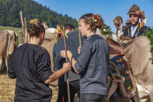 Appenzell, Appenzell Ausserrohden, Appenzeller Vorderland, Autumn, Brauchtum, Fall, Herbst, Ostschweiz, Rehetobel, Schweiz, Sennen, Suisse, Switzerland, Tracht, Viehschau, Wald, Wald AR, tradition