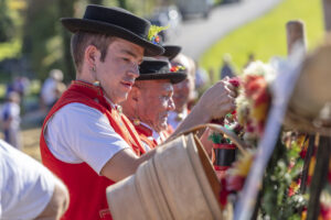 Appenzell, Appenzell Ausserrohden, Appenzeller Vorderland, Autumn, Brauchtum, Fall, Herbst, Ostschweiz, Rehetobel, Schweiz, Sennen, Suisse, Switzerland, Tracht, Viehschau, Wald, Wald AR, tradition