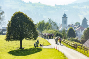 Appenzell, Appenzell Ausserrohden, Appenzeller Vorderland, Autumn, Brauchtum, Fall, Herbst, Ostschweiz, Rehetobel, Schweiz, Sennen, Suisse, Switzerland, Tracht, Viehschau, Wald, Wald AR, tradition