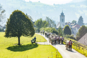 Appenzell, Appenzell Ausserrohden, Appenzeller Vorderland, Autumn, Brauchtum, Fall, Herbst, Ostschweiz, Rehetobel, Schweiz, Sennen, Suisse, Switzerland, Tracht, Viehschau, Wald, Wald AR, tradition