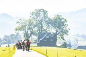 Appenzell, Appenzell Ausserrohden, Appenzeller Vorderland, Autumn, Brauchtum, Fall, Herbst, Ostschweiz, Rehetobel, Schweiz, Sennen, Suisse, Switzerland, Tracht, Viehschau, Wald, Wald AR, tradition
