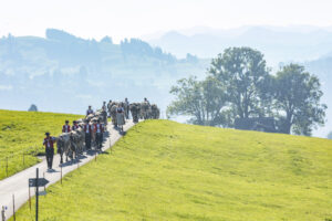 Appenzell, Appenzell Ausserrohden, Appenzeller Vorderland, Autumn, Brauchtum, Fall, Herbst, Ostschweiz, Rehetobel, Schweiz, Sennen, Suisse, Switzerland, Tracht, Viehschau, Wald, Wald AR, tradition