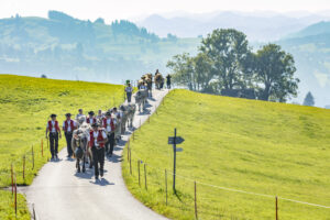 Appenzell, Appenzell Ausserrohden, Appenzeller Vorderland, Autumn, Brauchtum, Fall, Herbst, Ostschweiz, Rehetobel, Schweiz, Sennen, Suisse, Switzerland, Tracht, Viehschau, Wald, Wald AR, tradition