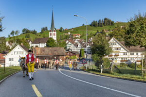 Appenzell, Appenzell Ausserrohden, Gais, Landwirtschaft, Ostschweiz, Schweiz, Sennen, Suisse, Switzerland, Tracht, Viehschau, Wirtschaft, tradition