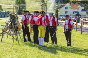 Appenzell, Appenzell Ausserrohden, Gais, Landwirtschaft, Ostschweiz, Schweiz, Sennen, Suisse, Switzerland, Tracht, Viehschau, Wirtschaft, tradition