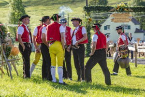 Appenzell, Appenzell Ausserrohden, Gais, Landwirtschaft, Ostschweiz, Schweiz, Sennen, Suisse, Switzerland, Tracht, Viehschau, Wirtschaft, tradition