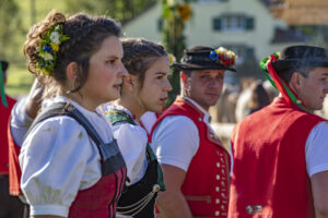 Appenzell, Appenzell Ausserrohden, Gais, Landwirtschaft, Ostschweiz, Schweiz, Sennen, Suisse, Switzerland, Tracht, Viehschau, Wirtschaft, tradition