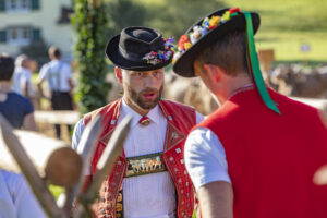 Appenzell, Appenzell Ausserrohden, Gais, Landwirtschaft, Ostschweiz, Schweiz, Sennen, Suisse, Switzerland, Tracht, Viehschau, Wirtschaft, tradition