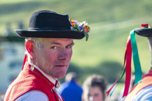 Appenzell, Appenzell Ausserrohden, Gais, Landwirtschaft, Ostschweiz, Schweiz, Sennen, Suisse, Switzerland, Tracht, Viehschau, Wirtschaft, tradition