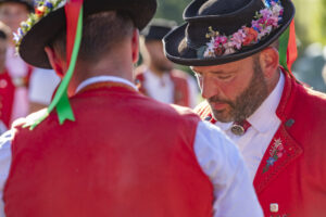 Appenzell, Appenzell Ausserrohden, Gais, Landwirtschaft, Ostschweiz, Schweiz, Sennen, Suisse, Switzerland, Tracht, Viehschau, Wirtschaft, tradition