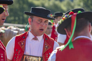 Appenzell, Appenzell Ausserrohden, Gais, Landwirtschaft, Ostschweiz, Schweiz, Sennen, Suisse, Switzerland, Tracht, Viehschau, Wirtschaft, tradition