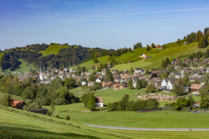 Appenzell, Appenzell Ausserrohden, Gais, Landwirtschaft, Ostschweiz, Schweiz, Sennen, Suisse, Switzerland, Tracht, Viehschau, Wirtschaft, tradition