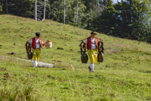 Alp, Alpabfahrt, Alpen, Alpfahrt, Alps, Appenzell, Appenzell Ausserrohden, Appenzeller Hinterland, Brauchtum, Hügel, Landwirtschaft, Ostschweiz, Schweiz, Sennen, Suisse, Switzerland, Tracht, Urnäsch, Wirtschaft, alps, Öberefahre