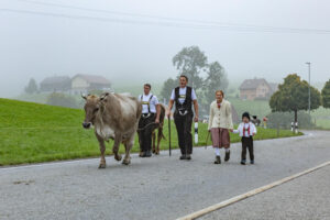 Appenzell, Appenzell Ausserrohden, Autumn, Fall, Herbst, Hundwil, Landwirtschaft, Schweiz, Sennen, Suisse, Switzerland, Tracht, Viehschau, Wirtschaft, tradition