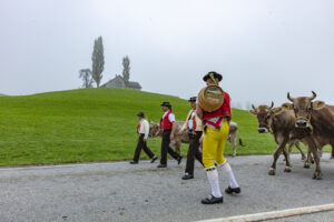 Appenzell, Appenzell Ausserrohden, Autumn, Fall, Herbst, Hundwil, Landwirtschaft, Schweiz, Sennen, Suisse, Switzerland, Tracht, Viehschau, Wirtschaft, tradition