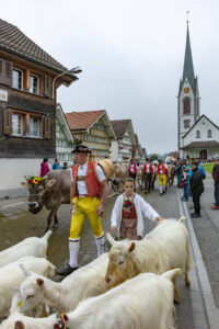 Appenzell, Appenzell Ausserrohden, Autumn, Fall, Herbst, Hundwil, Landwirtschaft, Schweiz, Sennen, Suisse, Switzerland, Tracht, Viehschau, Wirtschaft, tradition