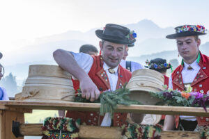 Appenzell, Appenzell Ausserrohden, Schweiz, Schwellbrunn, Sennen, Suisse, Switzerland, Tracht, Viehschau, tradition
