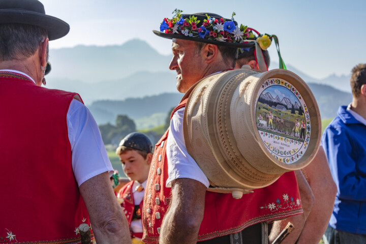 Appenzell, Appenzell Ausserrohden, Schweiz, Schwellbrunn, Sennen, Suisse, Switzerland, Tracht, Viehschau, tradition