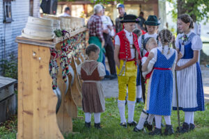 Appenzell, Appenzell Ausserrohden, Schweiz, Schwellbrunn, Sennen, Suisse, Switzerland, Tracht, Viehschau, tradition