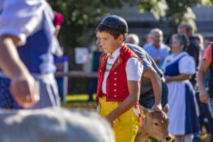 Appenzell, Appenzell Ausserrohden, Schweiz, Schwellbrunn, Sennen, Suisse, Switzerland, Tracht, Viehschau, tradition