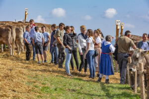 Appenzell, Appenzell Ausserrohden, Schweiz, Schwellbrunn, Sennen, Suisse, Switzerland, Tracht, Viehschau, tradition