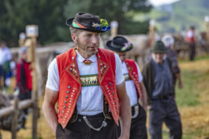 Appenzell, Appenzell Ausserrohden, Schweiz, Schwellbrunn, Sennen, Suisse, Switzerland, Tracht, Viehschau, tradition