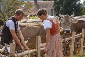 Appenzell, Appenzell Ausserrohden, Schweiz, Schwellbrunn, Sennen, Suisse, Switzerland, Tracht, Viehschau, tradition
