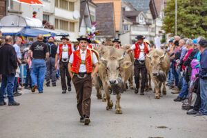 Appenzell, Appenzell Ausserrohden, Schweiz, Schwellbrunn, Sennen, Suisse, Switzerland, Tracht, Viehschau, tradition