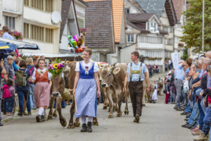 Appenzell, Appenzell Ausserrohden, Schweiz, Schwellbrunn, Sennen, Suisse, Switzerland, Tracht, Viehschau, tradition
