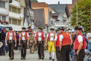 Appenzell, Appenzell Ausserrohden, Schweiz, Schwellbrunn, Sennen, Suisse, Switzerland, Tracht, Viehschau, tradition