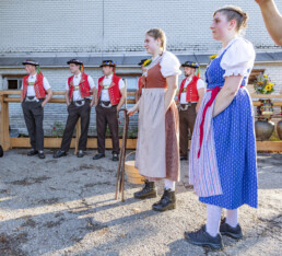 Appenzell, Appenzell Ausserrohden, Schweiz, Schwellbrunn, Sennen, Suisse, Switzerland, Tracht, Viehschau, tradition
