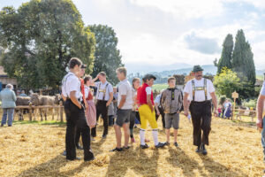 Appenzell, Appenzell Ausserrohden, Schweiz, Schwellbrunn, Sennen, Suisse, Switzerland, Tracht, Viehschau, tradition
