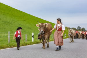 Appenzell, Appenzell Ausserrohden, Schweiz, Schwellbrunn, Sennen, Suisse, Switzerland, Tracht, Viehschau, tradition