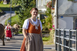 Alpabfahrt, Alpfahrt, Appenzell, Appenzell Ausserrohden, Appenzeller Hinterland, Brauchtum, Kühe, Landwirtschaft, Ostschweiz, Schweiz, Sennen, Suisse, Switzerland, Tracht, Urnäsch, Wirtschaft, Öberefahre
