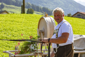 Alpabfahrt, Alpfahrt, Appenzell, Appenzell Ausserrohden, Appenzeller Hinterland, Brauchtum, Landwirtschaft, Ostschweiz, Schweiz, Sennen, Suisse, Switzerland, Tracht, Urnäsch, Wirtschaft, Öberefahre