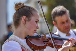 Alpabfahrt, Alpfahrt, Appenzell, Appenzell Ausserrohden, Appenzeller Hinterland, Appenzellermusik, Bauernmarkt, Brauchtum, Geige, Instrument, Landwirtschaft, Musik, Musikinstrument, Ostschweiz, Schweiz, Sennen, Suisse, Switzerland, Tracht, Urnäsch, Wirtschaft, Öberefahre