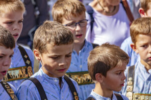 Alpabfahrt, Alpfahrt, Appenzell, Appenzell Ausserrohden, Appenzeller Hinterland, Bauernmarkt, Brauchtum, Chor, Jodelchor, Landwirtschaft, Ostschweiz, Schweiz, Sennen, Suisse, Switzerland, Tracht, Urnäsch, Wirtschaft, Öberefahre