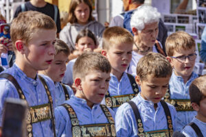 Alpabfahrt, Alpfahrt, Appenzell, Appenzell Ausserrohden, Appenzeller Hinterland, Bauernmarkt, Brauchtum, Chor, Jodelchor, Landwirtschaft, Ostschweiz, Schweiz, Sennen, Suisse, Switzerland, Tracht, Urnäsch, Wirtschaft, Öberefahre