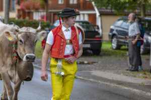 Appenzell, Appenzell Ausserrohden, Autumn, Fall, Herbst, Landwirtschaft, Schweiz, Sennen, Suisse, Switzerland, Tracht, Urnäsch, Viehschau, Wirtschaft, tradition