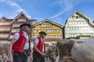 Appenzell, Appenzell Ausserrohden, Autumn, Fall, Herbst, Landwirtschaft, Schweiz, Sennen, Suisse, Switzerland, Tracht, Urnäsch, Viehschau, Wirtschaft, tradition