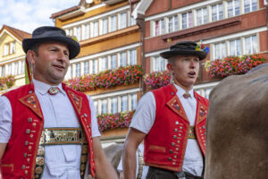 Appenzell, Appenzell Ausserrohden, Autumn, Fall, Herbst, Landwirtschaft, Schweiz, Sennen, Suisse, Switzerland, Tracht, Urnäsch, Viehschau, Wirtschaft, tradition