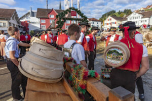 Appenzell, Appenzell Ausserrohden, Autumn, Fall, Herbst, Landwirtschaft, Schweiz, Sennen, Suisse, Switzerland, Tracht, Urnäsch, Viehschau, Wirtschaft, tradition