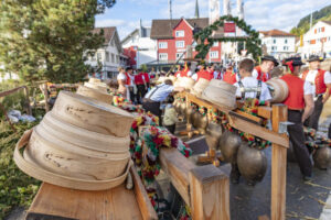 Appenzell, Appenzell Ausserrohden, Autumn, Fall, Herbst, Landwirtschaft, Schweiz, Sennen, Suisse, Switzerland, Tracht, Urnäsch, Viehschau, Wirtschaft, tradition