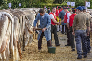 Appenzell, Appenzell Ausserrohden, Autumn, Fall, Herbst, Landwirtschaft, Schweiz, Sennen, Suisse, Switzerland, Tracht, Urnäsch, Viehschau, Wirtschaft, tradition