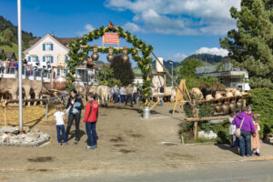 Appenzell, Appenzell Ausserrohden, Autumn, Fall, Herbst, Landwirtschaft, Schweiz, Sennen, Suisse, Switzerland, Tracht, Urnäsch, Viehschau, Wirtschaft, tradition