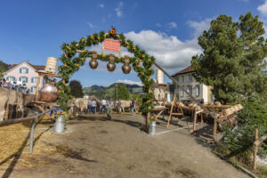 Appenzell, Appenzell Ausserrohden, Autumn, Fall, Herbst, Landwirtschaft, Schweiz, Sennen, Suisse, Switzerland, Tracht, Urnäsch, Viehschau, Wirtschaft, tradition