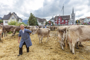 Appenzell, Appenzell Ausserrohden, Autumn, Fall, Herbst, Landwirtschaft, Schweiz, Sennen, Suisse, Switzerland, Tracht, Urnäsch, Viehschau, Wirtschaft, tradition