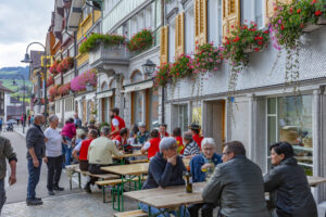 Appenzell, Appenzell Ausserrohden, Autumn, Fall, Herbst, Landwirtschaft, Schweiz, Sennen, Suisse, Switzerland, Tracht, Urnäsch, Viehschau, Wirtschaft, tradition