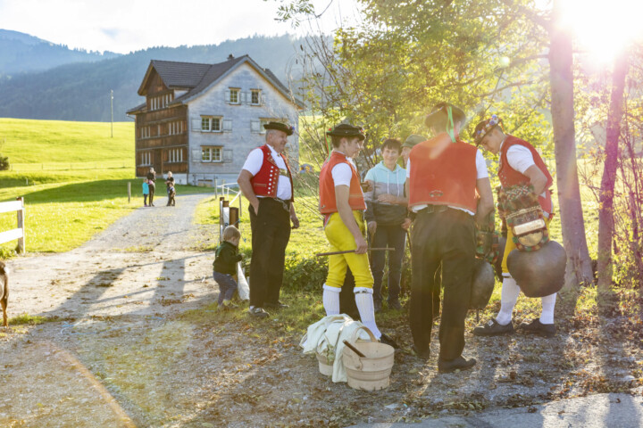 Appenzell, Appenzell Ausserrohden, Autumn, Fall, Herbst, Landwirtschaft, Schweiz, Sennen, Suisse, Switzerland, Tracht, Urnäsch, Viehschau, Wirtschaft, tradition