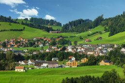 Appenzell, Appenzell Ausserrohden, Appenzeller Hinterland, Dorf, Ostschweiz, Suisse, Switzerland, Waldstatt
